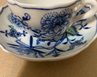Vintage Meissen Demitasse Cup/Saucer