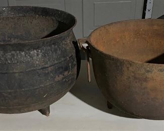 WE HAVE 2 CAULDRONS.
