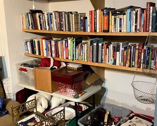 LOTS OF GREAT CHRISTMAS ITEMS AND MANY BOOKS TO CHOOSE FROM.