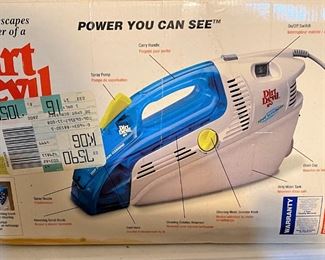 NEW IN BOX DIRT DEVIL VAC.