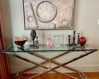 Console attributed to Maison Jansen.