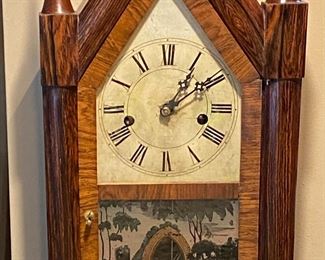 Antique Steeple Mantle Clock
