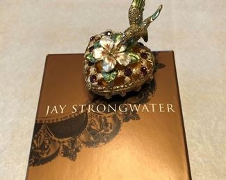 Jay Strongwater Bird Box