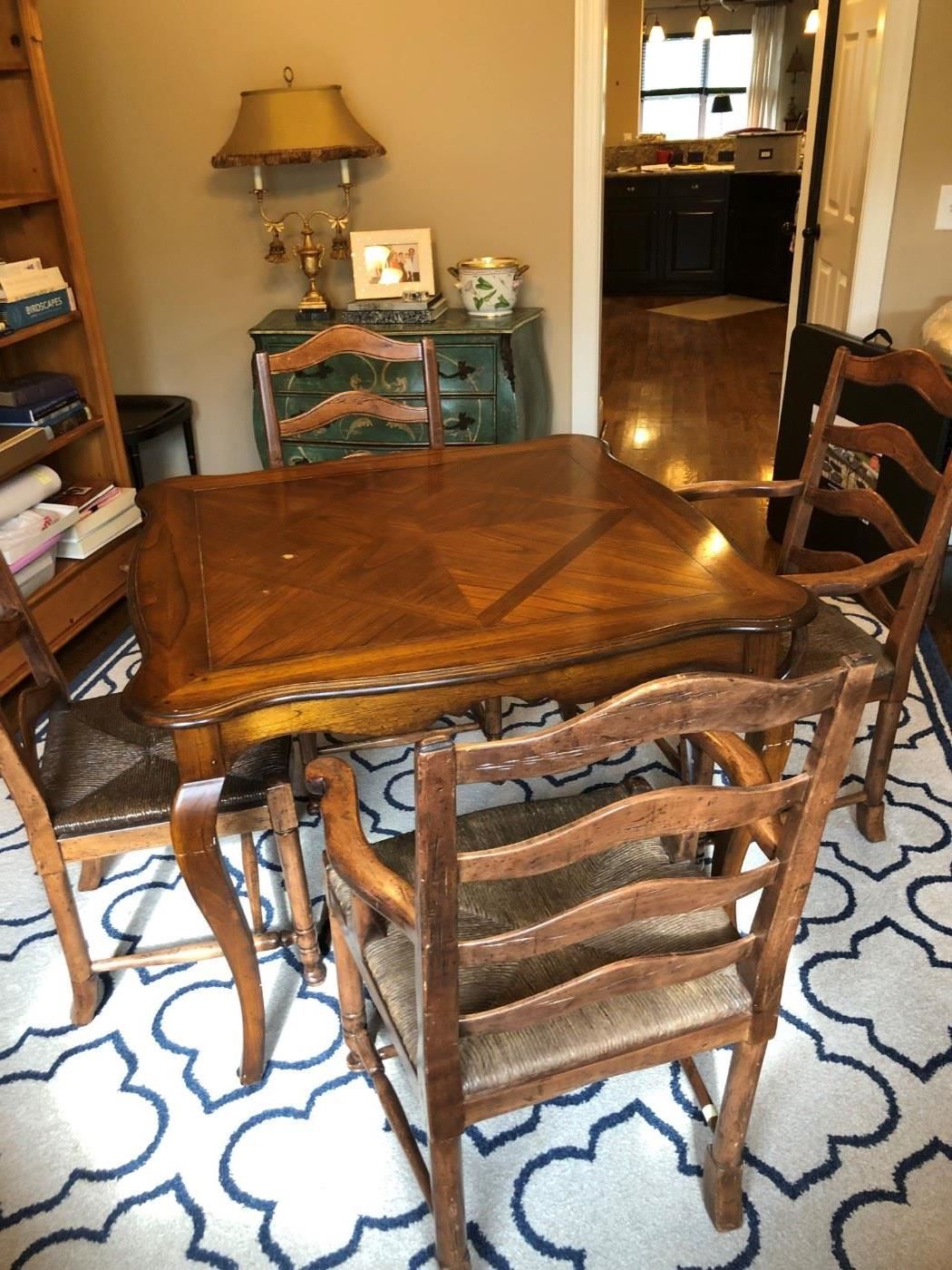 Country French Table and Chairs