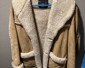 Cowboy Coat with Sherpa Lining