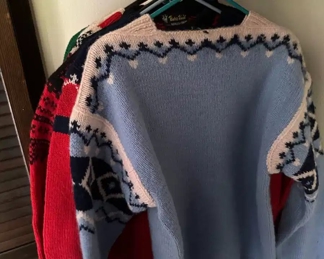 Assortment of Hand Knitted Sweaters