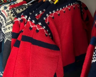 Assortment of Hand Knitted Sweaters