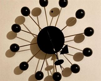 Original George Nelson for h General Lighting Co. Ball Clock