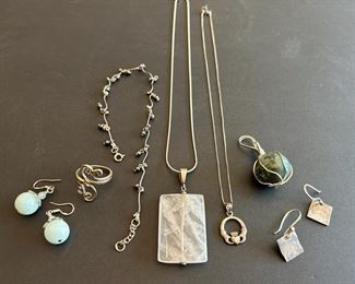 7 Pieces 925 Jewelry