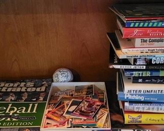 Baseball Cards, Books, And Autographed Baseball
