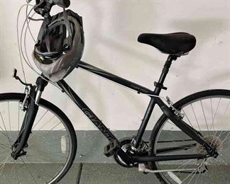 Cypress Adults Bicycle 19 Frame With Aluminum Alloy Tubing, Cushioned Seat, And Helmet