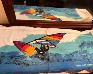 Vintage beach towel