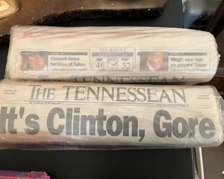 Unopened Tennessean newspapers!!