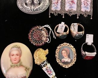 Men's Victorian intaglio rings and more