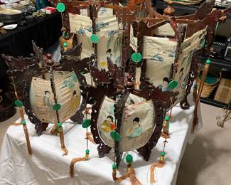 Chinese hanging lantern lamps 