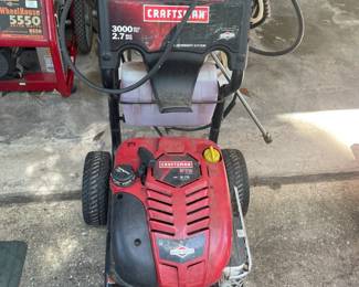 power washer, untested - has good compression 