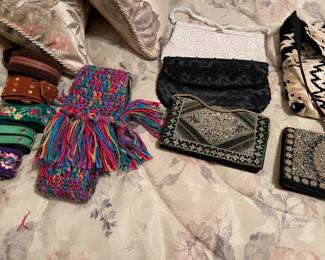 Antique purse assortment 
