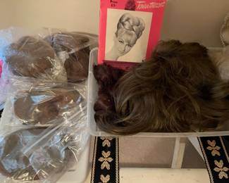 Nice selection of wigs 