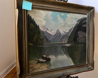 Hanns Eder Oil Landscape