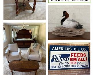 Bentz Estate Sale Flyer