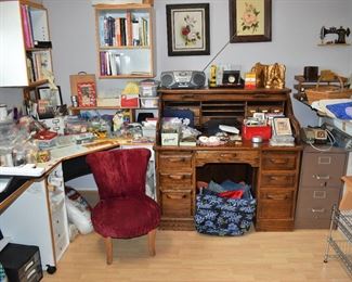 UPSTAIRS-Quilting/Sewing Room Overview