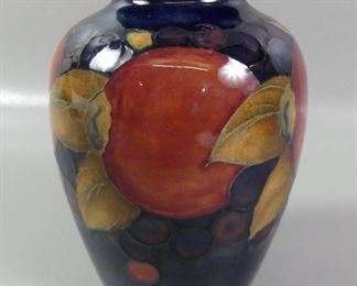 Moorcroft pomegranite vase