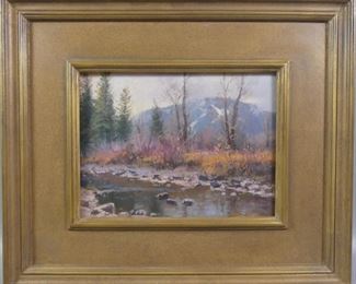 Drew Smith - Montana oil painting