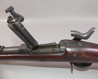 2 Springfield trapdoor rifles