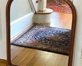 Antique Oak Mirror