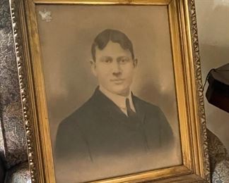 Antique Gilded Gold Frame