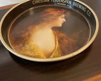 Vintage Christian Feigenspan Brewing Company Bar Tray