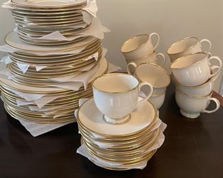 Lenox Mansfield Pattern 5-pc place-setting for 12. Most were never used.
