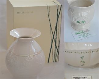 4 Belleek Items