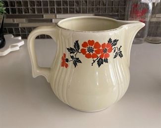 Floral Pitcher $30