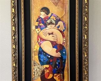 Dance - Single painting $800 by Levi Dorit. (regular $1750)