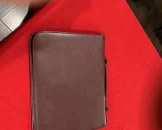 Leather briefcase $20