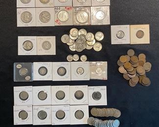 Large Group of Mixed US Coins