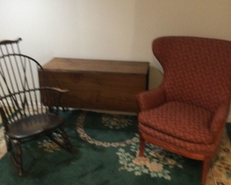 Vintage Rocking Chair, Lovely, Drop Leaf Table