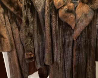 Several Fur Coats
