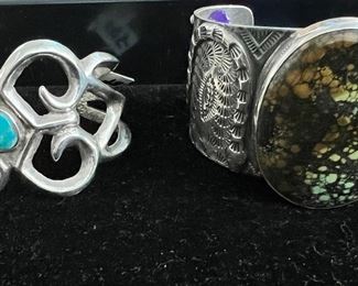 Beautiful Sterling Cuff Bracelets