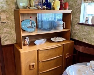 Heywood Wakefield China Hutch Cabinet