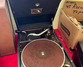 Antique Phonograph Master Voice 88 Gramophone