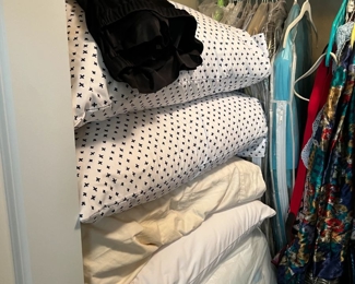 Linens from pillows to blankets 