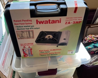 Iwatani portable gas stove