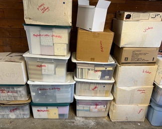 Bins of elephants, kitchen items and more