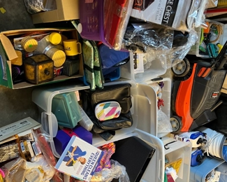 Lawn mower and everyday household items