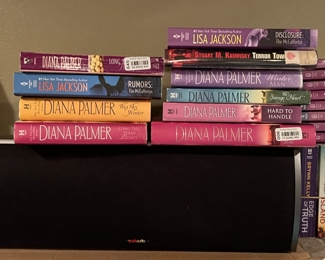 Diana Palmer books, Lisa Jackson and others