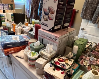 Flawless beauty fridge and other items