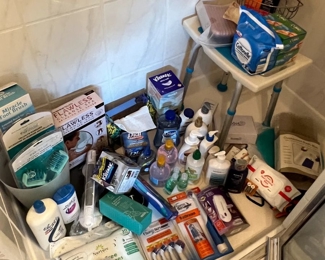 Toiletries never used