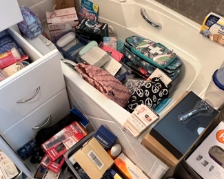 Toiletries never used